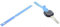 Eichner Schlüsselanhänger mit Schlaufe Pvc 1000 Stk blau 9219-00105 405230100624