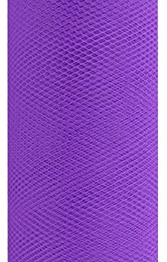 Creativery 9m Tüll Deko Stoff 50cm Tüllband Netz Rolle Tüllstoff Tütüs Hochzeit violett 470