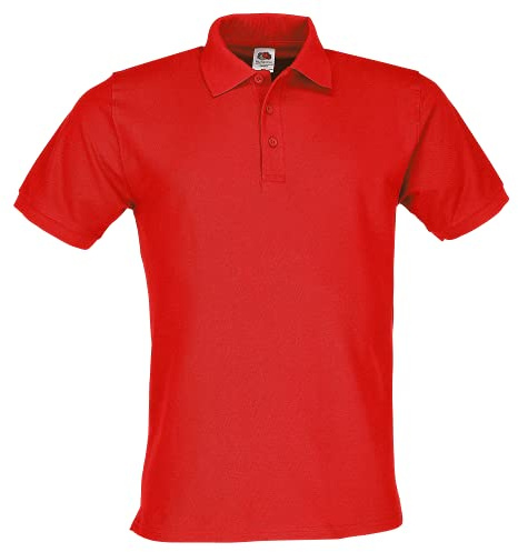 Fruit of The Loom Men's Premium Short Sleeve Polo Shirt (Pack of 1)