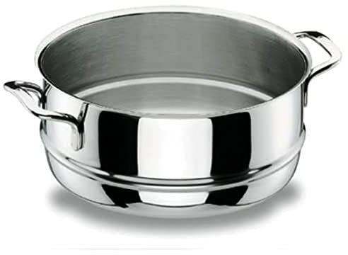 LACOR - 90424 - Cacerola Vapor Gourmet 24cm INOX