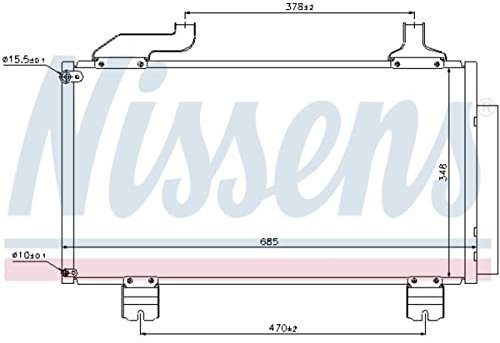 Nissens Condenser - 940114
