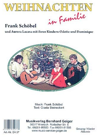 Music Service Geiger - Weihnachten in Familie für Klavier - Frank Schöbel
