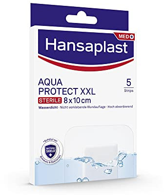 Hansaplast MED Aqua Protect XXL-Pflaster, 5 St