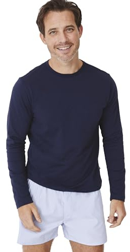 Jockey Herren American Longsleeve Shirt, Navy, 3XL