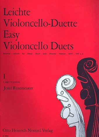 Leichte Cello Duette 1 Cello - Book