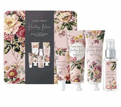 Mini Indulgence Collection - Lip Balm, Hand And Body Tin Gift Set