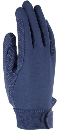 Shires Newbury Childs Kids Cotton Gloves - Black