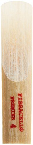Fibracell FCASP4 Premier Series Synthetic Reed for Alto Saxophone, 4 Strength