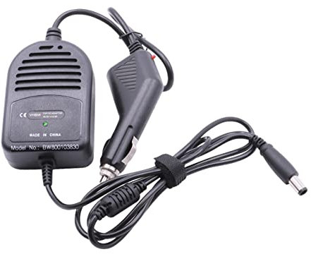 vhbw KFZ-Ladekabel kompatibel mit HP EliteBook 8540p, 8540w, 8560p, 8560w, 8730w Laptop, Notebook - Ladegerät 12V, 65W