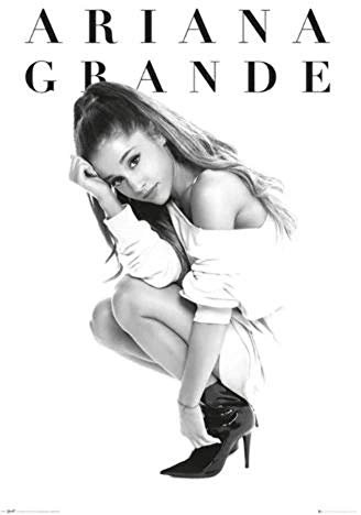 Grupo Erik LP1945 Poster Ariana Grande Crouch, carta, Multicolore, 91 x 61,5 x 0,1 cm