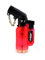 Briquet Tempête Chalumeau Torche Prof - Rechargeable gaz - Réglable (rouge)
