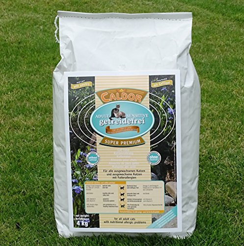 CaldorCat Adult Sensitve | getreidefrei | 4 kg Sack | Katzen Trockenfutter