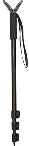Allen Company Monopod Shooting Stick and Gun Rest (22 to 61) 2 lbs - Adjustable Height - Removable Cradle - Padded Grip - Aluminum - Rifle Shooting Rest, Camera Stand - Gun Accessories, Hunting Gear