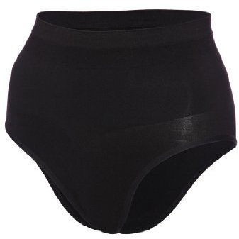 Miss Perfect Shapewear Damen - Bauchweg Unterhose Damen Body Shaper Seamless Miederhose Bauch Weg - nahtlos & formend Schwarz Größe S