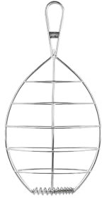 Ibili - Parrilla para Rodaballo - 42 x 30 cm - Acero Inoxidable 18%