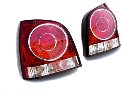 Original Volkswagen VW Ersatzteile VW Polo 9N3 Facelift Tuning Rückleuchten Set