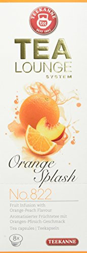 TEEKANNE TEALOUNGE System Orange Splash No. 822, 6er Pack (6 x 24 g)