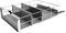 simplehuman KT1119 35cm Pull-Out Kitchen Cupboard Cabinet Organiser, Heavy Duty Sliding Shelf Storage, Holds up to 9kg, Easy to Install, Grey Plastic with Heavy-Gauge Steel Frame