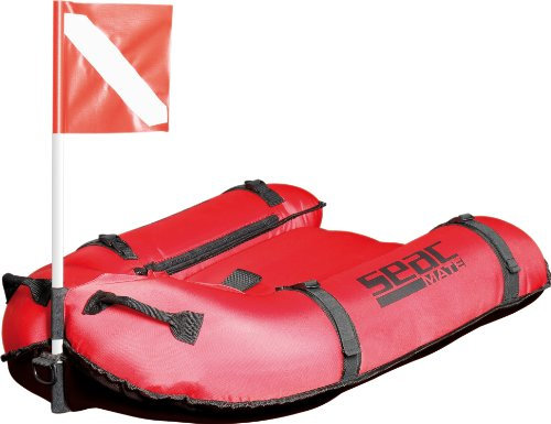 Seac Mate Gangway Board Sea, aufblasbar, rot, 85x 60