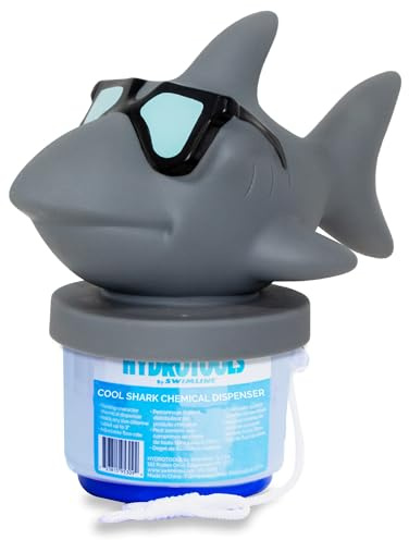 SWIMLINE | Large Capacity Floating Chlorine Tablet Dispenser | Cool Shark