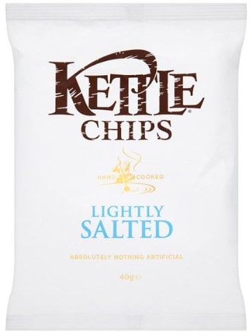 ( 18 Pack ) Kettle® Chips Lightly Salted 40g