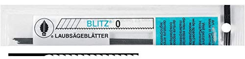 Josef Haunstetter E520013 Laubsägeblatt Blitz Größe 3 weitgezahnt