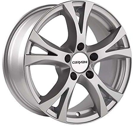 CARMANI 09 Compete kristall silber 8x17 ET40 5.00x120 Hub Bore 72.60 mm - Alu felgen