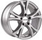CARMANI 09 Compete kristall silber 8x17 ET40 5.00x120 Hub Bore 72.60 mm - Alu felgen