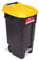 Tayg EcoTayg 120 AM - Contenedor de residuos, Amarillo, 120 l