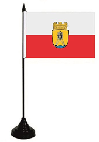 U24 Tischflagge Cuxhaven Fahne Flagge Tischfahne 10 x 15 cm