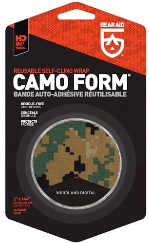 Gear Aid Gearaid Tactical Camo Form Schutzband, Woodland Digital, Einheitsgröße