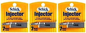 Schick Injektorklingen, 21 Stück