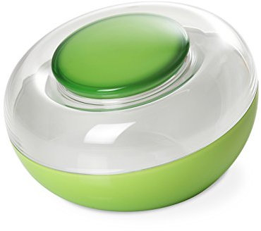 Omada Design Biscottiera da 270 cl, Porta Biscotti Colorato con Coperchio Ermetico, Lavabile in Lavastoviglie, Made in Italy, linea Movida, Verde