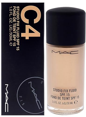 M.A.C Studio Fix Fluid Foundation Spf 15 C4, 28.3 g
