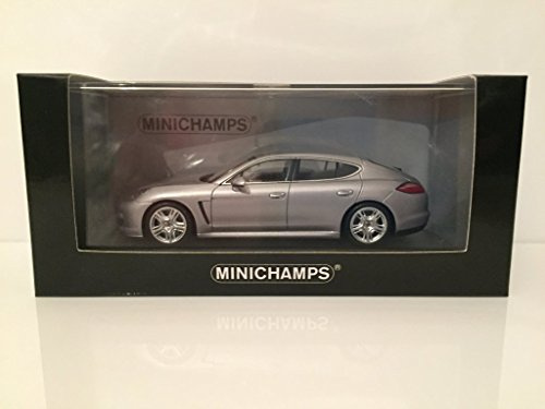 MINICHAMPS 400068250 - Porsche Panamera S Hybrid, Maßstab: 1:43, metallic Silber