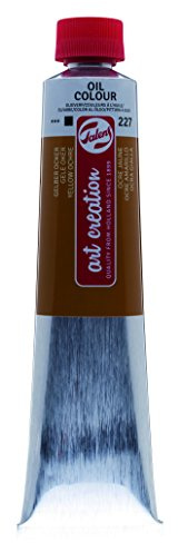 Talens Art Creation Ölfarbe Tube - Gelber Ocker 227 200 ml - Deckende Farbe mit ausgezeichneter Lichtechtheit - Geeignet für alle Ölmaltechniken