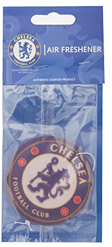 Air Freshener/Lufterfrischer/Wunderbaum/Autoduft mit Motiv Chelsea FC Logo (Einheitsgröße) (Blau/Weiß)