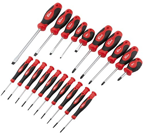 Draper 80920 Soft Grip Screwdriver Set (20-Piece)