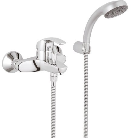 GROHE Eurosmart Einhand-Wannenbatterie mit Brauseset 33301001