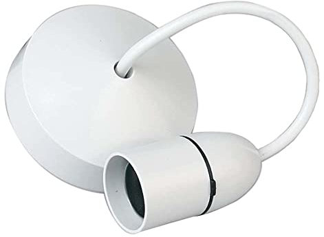 MK Ceiling Accessories 1186 WHI Pendant Set 6A 150mm - Long