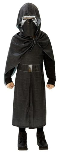 Rubie's 3620261 - EP7 Kylo Ren deluxe child- Gr. M (5-6 Jahre), Schwarz