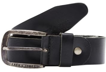 JACK & JONES male Gürtel Gürtel | Regular Fit, Einfarbig, Normal, Formal, Nicht waschen