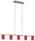 EGLO 88547 Pendelleuchte, Metall, G9, grau