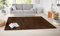 Hanse Home Nasty Teppich – Wohnzimmerteppich Flauschiger Kurzflor Einfarbig Unifarben für Esszimmer, Wohnzimmer, Kinderzimmer, Flur, Schlafzimmer, Küche – Uni Braun, 140x200cm