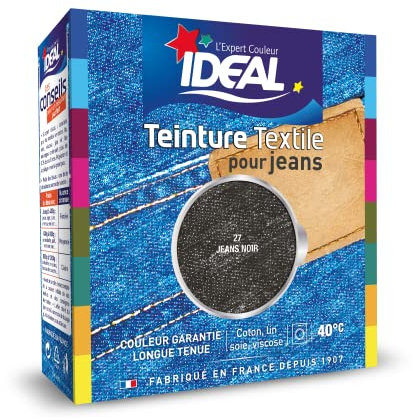 Ideal Teinture Textile Liquide 75 ml Jean Noir