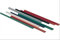 Methodo X801801 Lot de 25 baguettes à relier triangulaires, 18 mm, 100 feuilles