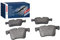 Bosch BP1408 Bremsbeläge - Vorderachse - ECE-R90 Zertifizierung - vier Bremsbeläge pro Set