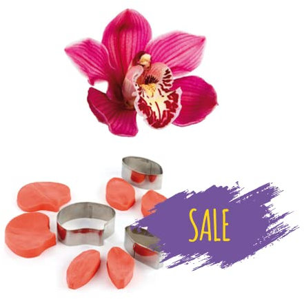 1 Veiner/Prägewerkzeug Orchidee