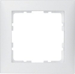 Berker 10119909 Rahmen 1-f.polarweiss