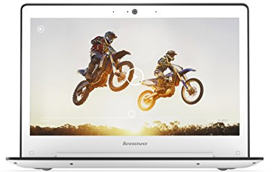 Lenovo U31-70 (BDW) 33,8 cm (13,3 Pulgadas) portátil (Intel Core i5-5200U, 8 GB de RAM, 256 GB SSD, NVIDIA GeForce 920 A, Win 10 Inicio) Blanco